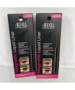 (2) Ardell Professional Magnetic Liquid Liner Black No Adhesive COMBINE ... - €7,70 EUR