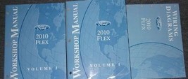 2010 Ford Flex Service Shop Repair Manual Set W Electrical Diagrams Manual New - £204.94 GBP