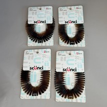 Scunci Stretch Combs Headbands 70136 Lot of 4 Packs - 8 Total - £19.88 GBP