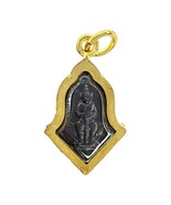 Thao Wessuwan Thai Amulet Gold Case Pendant Mini Size Suitable for Women - £15.78 GBP