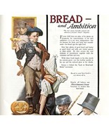 Fleischmann Bread Norman Rockwell 1979 Advertisement Halloween Pumpkin D... - €25,74 EUR