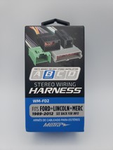 Stereo Wiring Harness 1989-2012 Ford Lincoln Mercury Metra WM-FD2 - £14.23 GBP