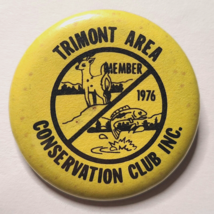 Trimont Area Conservation Club Minnesota 1976 Member Pinback Button Pin ... - $8.95