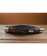 Vtg Schrade 233 2 Blade Serpentine Jack Pocket Knife USA Delrin Handles ... - $14.80