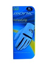 Bionic Uomo Classico Pelle Relax Impugnatura Ortopedico Golf Guanto. Tag... - £16.02 GBP
