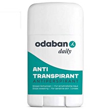 ODABAN Daily Antiperspirant Deo Stick 60g, Stops Sweating and Cares for ... - £19.67 GBP