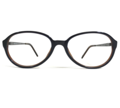 Emporio Armani Eyeglasses Frames 2051 658 Brown Blue Round Full Rim 50-1... - $74.59