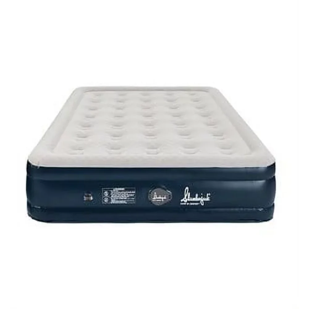 15&quot; Air Mattress with Built-in Removeable Pump, Queen - £73.70 GBP+