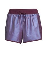 Avia shine purple shorts size XXL (20) 2XL pockets lined Pull On Elastic... - €15,42 EUR