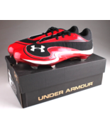 Under Armour Team Natural III Low ST 1229388 Metal Baseball Cleats Red B... - £31.45 GBP