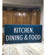 Plastic Sign-Kitchen, Dinning/Food: 24x48in. Decorative/ShipN24hours - $68.19