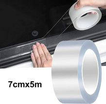 Car Accessories Door Plate Sill scuff Cover Anti Scratch Decal Sticker Protector - £22.03 GBP