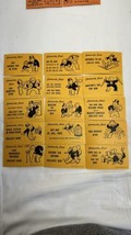 Vintage 16 Community Chest Yellow Cards Copyright 1936 2009 Hasbro Monopoly Game - £6.94 GBP