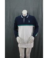 Seattle Mariners Polo Shirt with Crested Logos - By Lee Sport - Men&#39;s Me... - $919.01 MXN