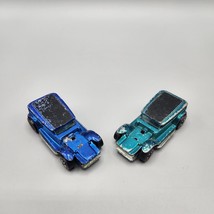 Hot Wheels Redline The Demon Diecast Cars Blue &amp; Aqua 1969 1970 Hong Kong - $38.69