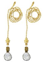 Royal Designs Celling Fan Pull Chain Beaded Ball Extension Chains with Decorativ - £17.54 GBP+