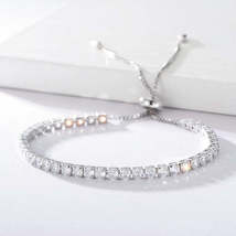 Radiant CZ Charm Bracelet - £110.56 GBP