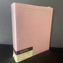 Recollections Pink Photo Album W/Magnetic Pages 10 Sheets NEW Holds 40 P... - $12.19