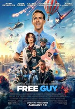 Free Guy Movie One Sheet Payoff Poster: Official 27x40 inches, Double-Si... - £21.58 GBP