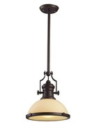 Priston 1 light dome pendant - $2,851.02 MXN