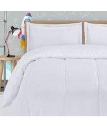 Utopia Bedding All Season White Comforter Set With 2 Pillow Cases, 3 Pie... - $30.99