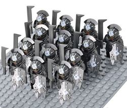 Medieval Age Castle Knights Military Armored Rome Soldiers Figures 13Pcs - XP256 - £15.03 GBP