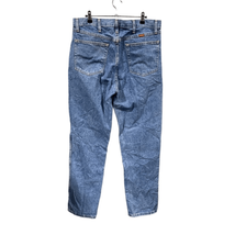 Rustler Straight Jeans 35x34 Men’s Blue Pre-Owned [#1531] - £11.79 GBP
