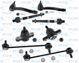 8 Pcs Lower Ball Joints Tie Rods Ends Sway Bar Link For Kia Forte SX Luxury 2.4L - £111.15 GBP