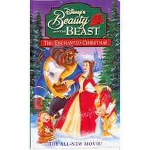 Disney&#39;s Beauty &amp; the Beast Enchanted Christmas  VHS - £4.78 GBP