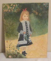 Girl with the Watering Can by Pierre-Auguste Renoir Oil on Board - £27.72 GBP