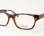 KaOS KK332 Col4 Schildplatt Brown / Grün Einzigartig Selten Brille 51-20... - $165.67