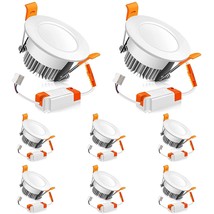 2 Inch Led Recessed Lighting Dimmable Downlight, 3W(35W Halogen Equivale... - £72.82 GBP