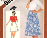 Simplicity 5446 Misses 16 Reversable Wrap Skirt Vintage UNCUT Sewing Pat... - £8.86 GBP