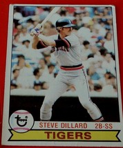 Steve Dillard, Tigers, 1979, #217 Topps Baseball Card,  GOOD CONDITION - £0.77 GBP