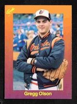 Baltimore Orioles Gregg Olson RC Rookie Card 1989 Classic #132 ! - £0.40 GBP