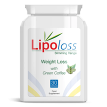 Lipoloss Green Coffee Bean Pills - Natural Weight Loss and Antioxidant Boost - £66.50 GBP