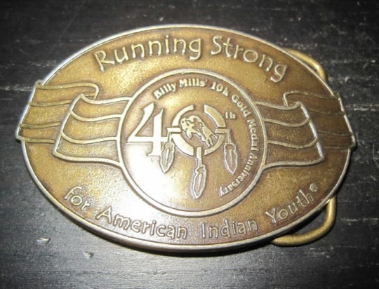 RUNNING STRONG  American Indian Youth Billy Mills Oglala Lakota Olympic ... - $24.99