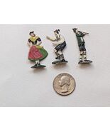 Wilhelm Schweizer Dancing Man Woman Couple Pewter Miniature Bavarian German - $1,108.72 MXN