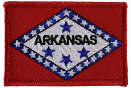 Arkansas Rectangular Patch - $3.00