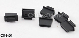 Hdmi Male Dust Cover Port Protectors, Black, 10-Pack, Cv-H01 - $19.99