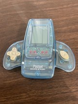 Blue POCKET GAME PLAYER, Portable Handheld Electronic Spaceship w/11 Video Games - £9.46 GBP