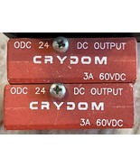 CRYDOM ODC24 18-32VDC DC Control 3A 60VDC DC OUTPUT Module SSR Quan:2 NOS - $263.44 MXN