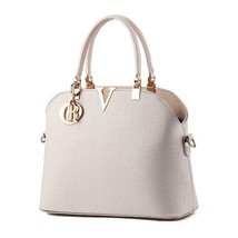 Women&#39;s Bag Concise Elegant Lady Leisure New Fashion Handbag Solid Color Lavende - £45.52 GBP