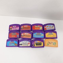 Lot of 12 LeapFrog LeapPad Learning System Cartridges Reading Math Tested - $26.99