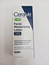 CeraVe Facial Moisturizing Lotion PM Ultra Lightweight 3 oz FREE SHIPPING - £12.33 GBP