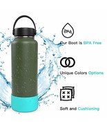 2 pack 32-40oz Protective Silicone Bottle Sleeve for Hydro Flask Anti-Sl... - $7.99