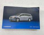 2011 Honda Odyssey Owners Manual Handbook OEM F04B37015 - $14.84