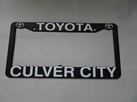 Toyota Culver City  Dealer License Plate Frame Plastic - $342.97 MXN