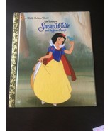 Walt Disney&#39;s Snow White &amp; The Seven Dwarfs A Golden Book - $5.38 CAD
