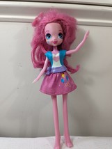 Hasbro My Little Pony Equestria Girls Pinkie Pie 9" Doll Toy 2014 clip on top - £18.17 GBP